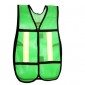 Chaleco de malla verde con reflejante 