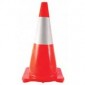 Cono de 91 cm de altura color naranja con reflejante